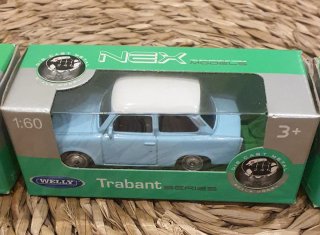Coche en miniatura Welly Trabant 1:60
