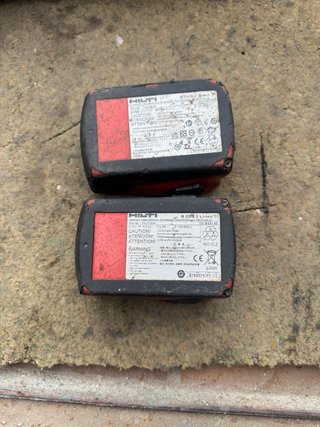 2 Baterías Hilti B22 5.2 Li-Ion