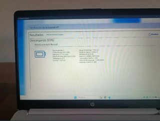 Portátil HP 15s-fq N4500 en blanco