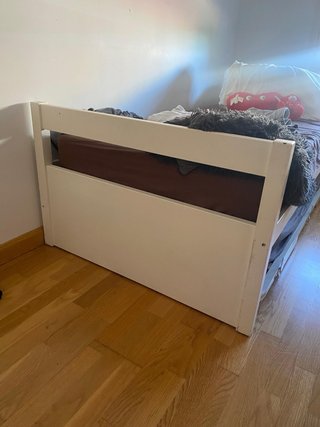 Cama nido individual blanca