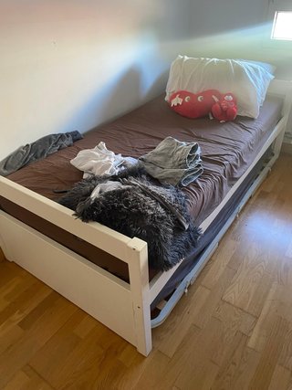 Cama nido individual blanca