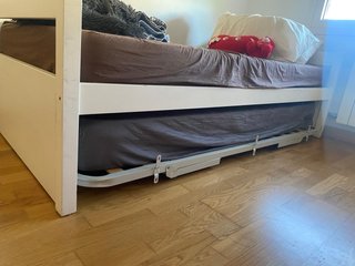 Cama nido individual blanca
