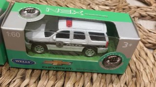 Coche de Policía Chevrolet Welly 1:60