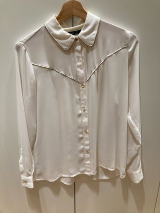 Camisa Zara Basic Blanca