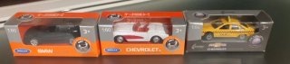 Set de 3 Coches a Escala 1:60 Welly