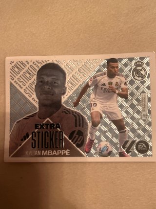 Cromo Panini Extra Sticker Kylian Mbappé