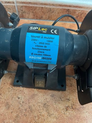 Esmeriladora de banco SIPLEC KBG150