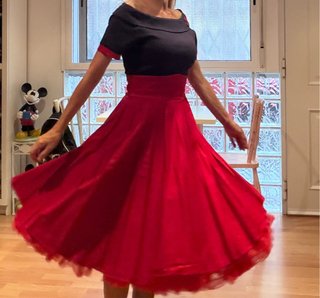 Vestido estilo años 50