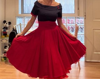 Vestido estilo años 50