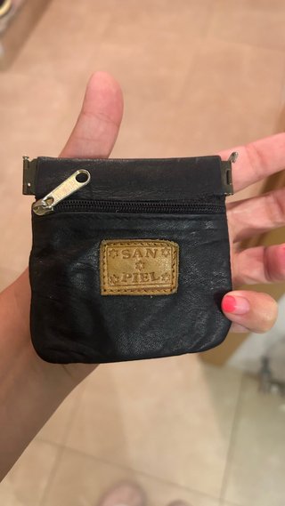 Monedero San Piel Negro