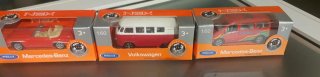 Set de 3 Coches Welly Nex Escala 1:60
