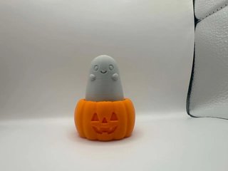 Clicker Fidget Juguete Fantasma Calabaza