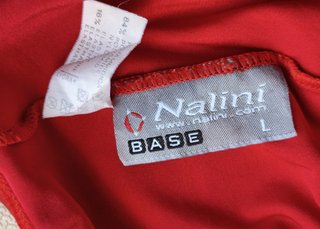 Culote Nalini Base Talla L Rojo Sin Tirantes