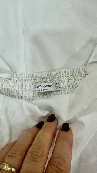 Vestido Midi Branco Alças Ajustáveis