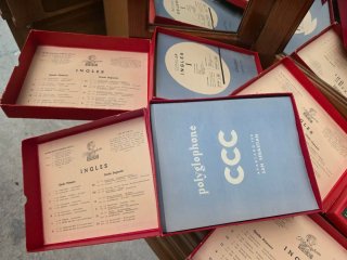 4 Cajas Curso de Inglés Polyglophone CCC