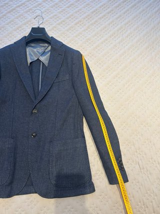 Americana Massimo Dutti Azul
