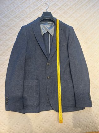 Americana Massimo Dutti Azul