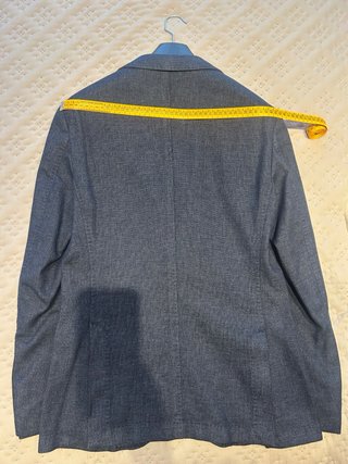 Americana Massimo Dutti Azul