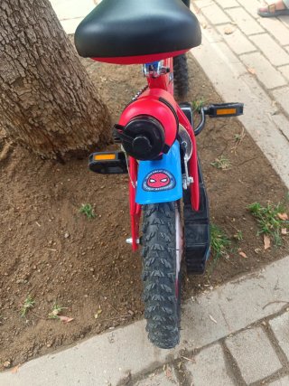 Bicicleta Infantil Spiderman 14 pulgadas