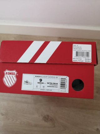 Zapatillas K-Swiss Court Express Mujer Talla 41