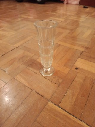 Jarrón Violetero de Cristal