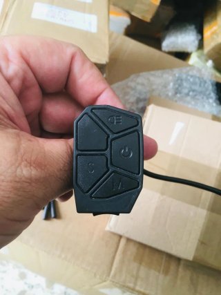 Acelerador E-bike/Patín y Botón Multifunción