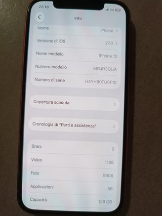 iPhone 12 Rosso