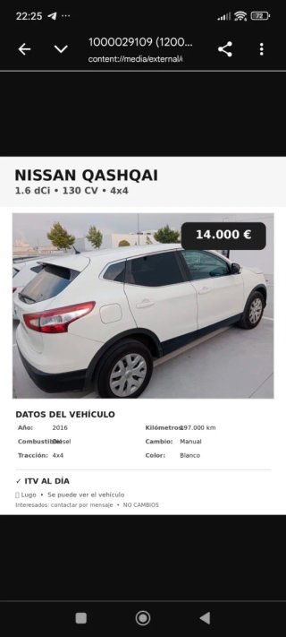 Nissan Qashqai 2016