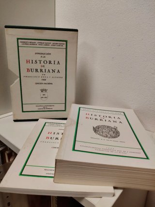 Historia de Burriana, edición facsímil.