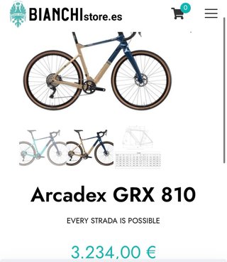 Bianchi Arcadex Gravel