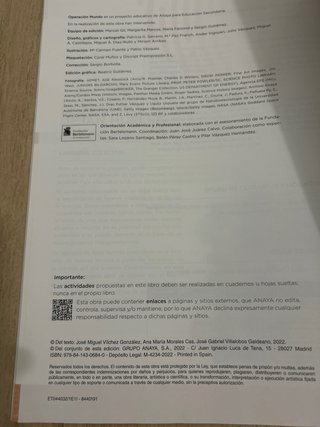 Física y Química : 3o ESO : Operación mundo