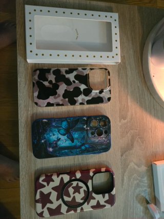 Lote 3 Fundas para iPhone 16 Pro