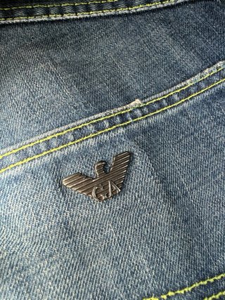 Pantalones Vaqueros Armani Jeans Azules