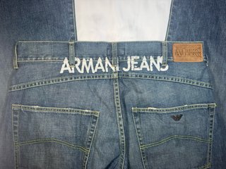 Pantalones Vaqueros Armani Jeans Azules