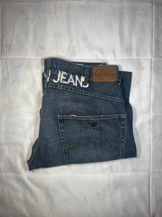 Pantalones Vaqueros Armani Jeans Azules