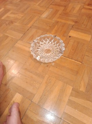Cenicero Vintage de Cristal