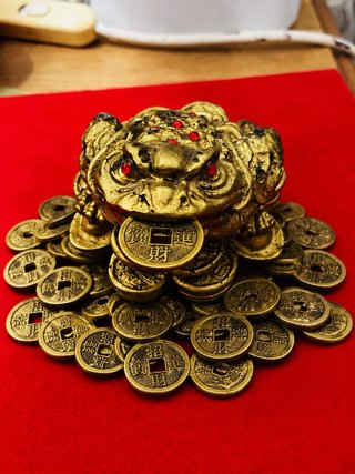 Rana de la Prosperidad Decorativa