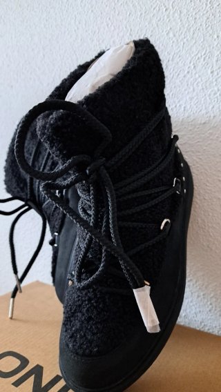 Botines ONLY negros con cordones