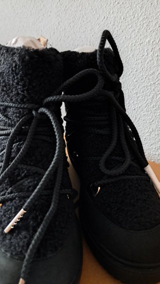 Botines ONLY negros con cordones