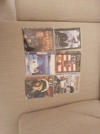 Pack 6 Películas DVD Segunda Guerra Mundial