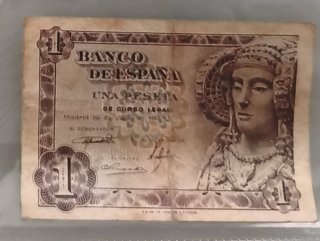 Billete 1 Peseta Banco de España 1928