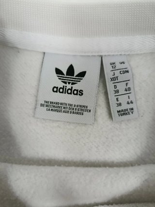Sudadera Adidas Original Blanca Talla S