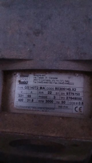 Generador Eléctrico Para Tractor