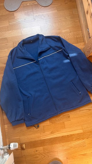Giubbotto Sportivo Blu Taglia XXL