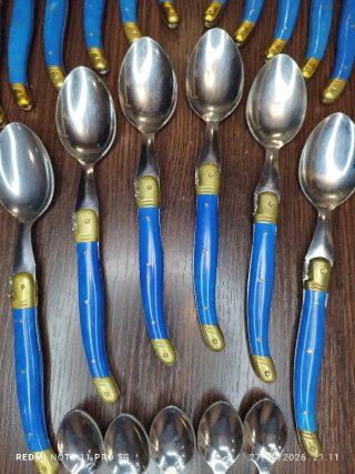 22 Cubiertos Franceses Vintage Laguiole