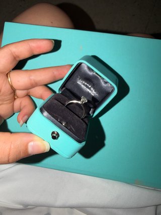 Anillo Tiffany & Co. Diamante Oro