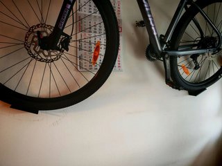 Soporte de pared para bicicleta