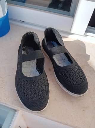 Zapatillas Merceditas Negras Talla 39