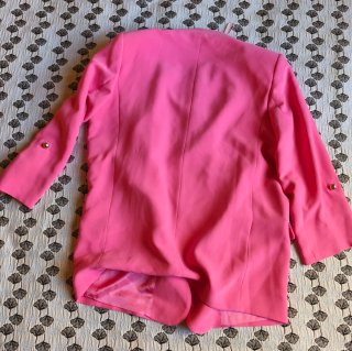 Chaqueta Zara Rosa Talla Única