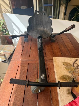 Hoverboard Rojo patín + Smartgyro Kart (silla)